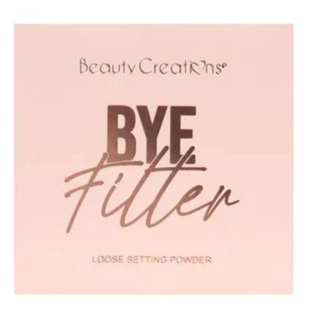 🦋 Beauty Creations Bye Filter Loose Setting Powder Butternut Babe New FullSz - Picture 3 of 6